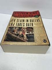 11/22/63: JFK Slain in Dallas LBJ Takes Oath by Stephen King Paperback Book PB