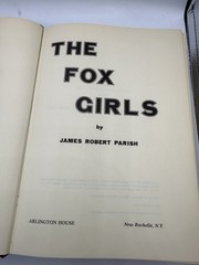 The Fox Girls 15 Beautiful Vixens JR Parish 1972 Hardcover Dust Jacket Marilyn