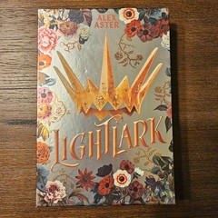 NEW Lightlark Collector’s Edition Alex Aster Amulet Floral HC YA Fantasy