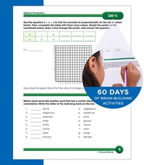 Summer Bridge Activities 7th to 8th Grade Workbook All Subjects 15 Minutes Daily