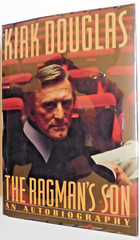 *SIGNED* Hollywood memoir KIRK DOUGLAS 1988 Life photos RAGMAN’S SON 510 pages
