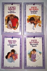 HUGE Lot of 60 Silhouette Romance Novels Vintage Paperback Books 1980s