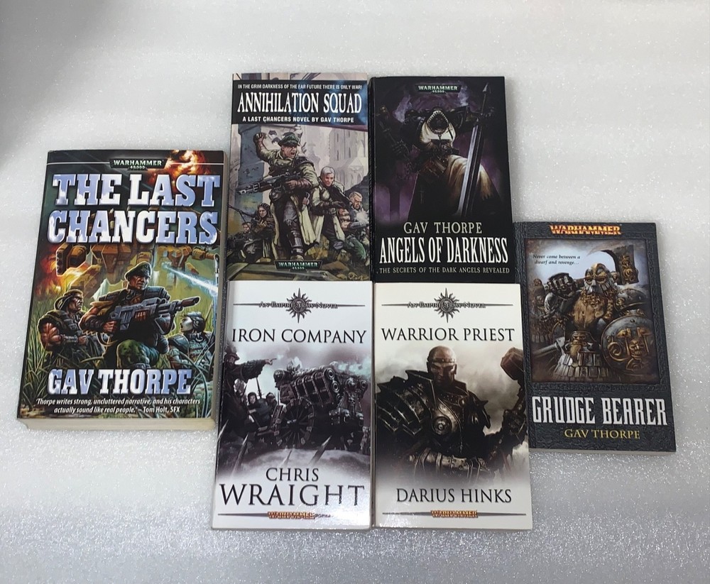 Warhammer 40k Lot by Gav Thorpe, Chris Wraight, Darius Hinks Paperbacks