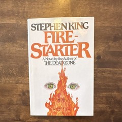 Stephen King Fire-Starter 1980 Viking Press Hardcover with Dust Jacket, Vintage