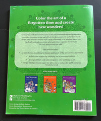 Art Nouveau: Coloring for Artists by Skyhorse Publishing (2015, Trade Paperback)
