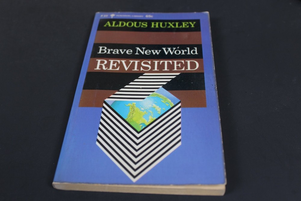 Brave New World Revisited Aldous Huxley 1965 First Perennial Library Harper PB