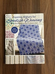 Inspiring Afghans for Swedish Weaving by Katherine Kennedy Like New Condition
