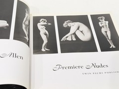 Premier Nudes Albert Arthur Allen 2001 Hardcover 1st Ed Twin Palms Photography