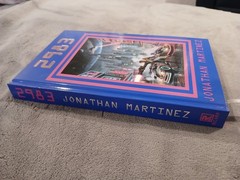 2983 Science Fiction Book CYBERPUNK Jonathan Martinez Hardcover Action Romance
