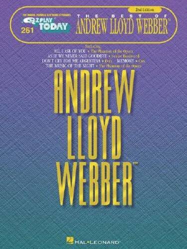 The Best of Andrew Lloyd Webber: E-Z Play Today Volume 261 – VERY GOOD