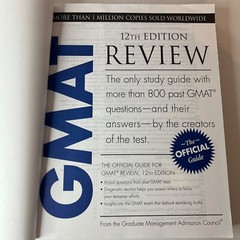 The Official Guide for GMAT Review, 12th Edition – Paperback – GOOD