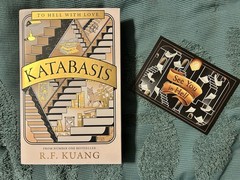 Fairyloot Exclusive Edition Katabasis by R. F. Kuang Hardcover Sprayed Edges