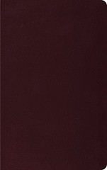 ESV THINLINE BIBLE, PREMIUM BONDED LEATHER, BURGUNDY, RED By Esv Bibles By NEW