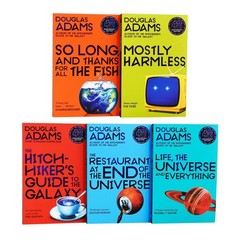 The Hitchhiker’s Guide to the Galaxy Complete Collection 5 Book Box Set