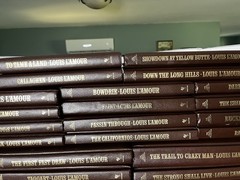 The Louis L’Amour Collection Leatherette Hardcover Books (Sold Individually)