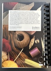 THE COMPLETE ENCYCLOPEDIA OF STITCHERY by Mildred Graves Ryan 1979 Spiral Cover
