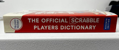 Official Scrabble Players Dictionary 7th Edition Jumbo Merriam-Webster Word List