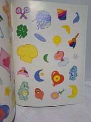 2003 Care Bears Sticker Activity Book Over The Rainbow Trail Fun Activities
