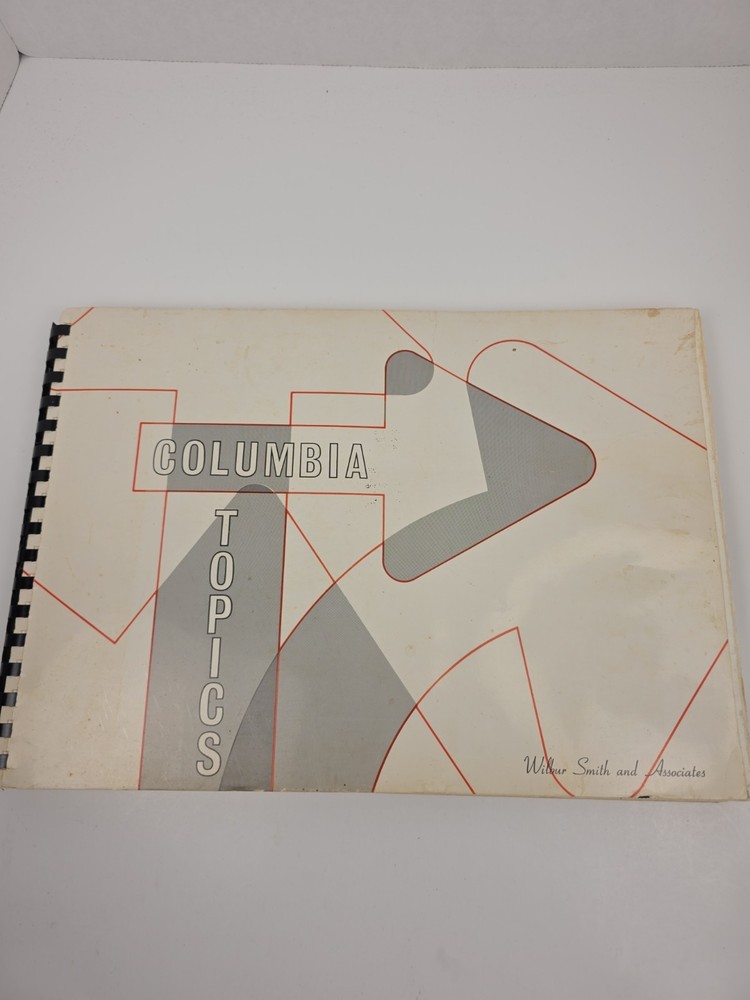 Columbia Area Topics Study Columbia, South Carolina 1972 Rare