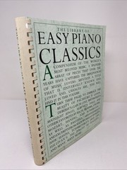Library of Easy Piano Classics by Amsco – Plastic Comb Binding – Clean Pages