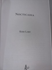 Nocticadia by Keri Lake, Gothic Dark Romance Booktok, OOP Paperback