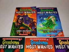 Goosebumps Most Wanted 1 4 5 6 7 8 9 Special Edition 9 Total Paperback Book Lot