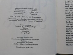Vintage 1971 The Story Bible by Pearl S. Buck Hardcover w/ Dust Jacket Religious