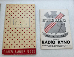 1920-1950’s Vintage lot of Recipe Booklets, Pamphlets, Advertising,Cookbooks