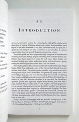 Fasting for Spiritual Breakthrough: A Guide to Nine Biblical Fasts (study guide)