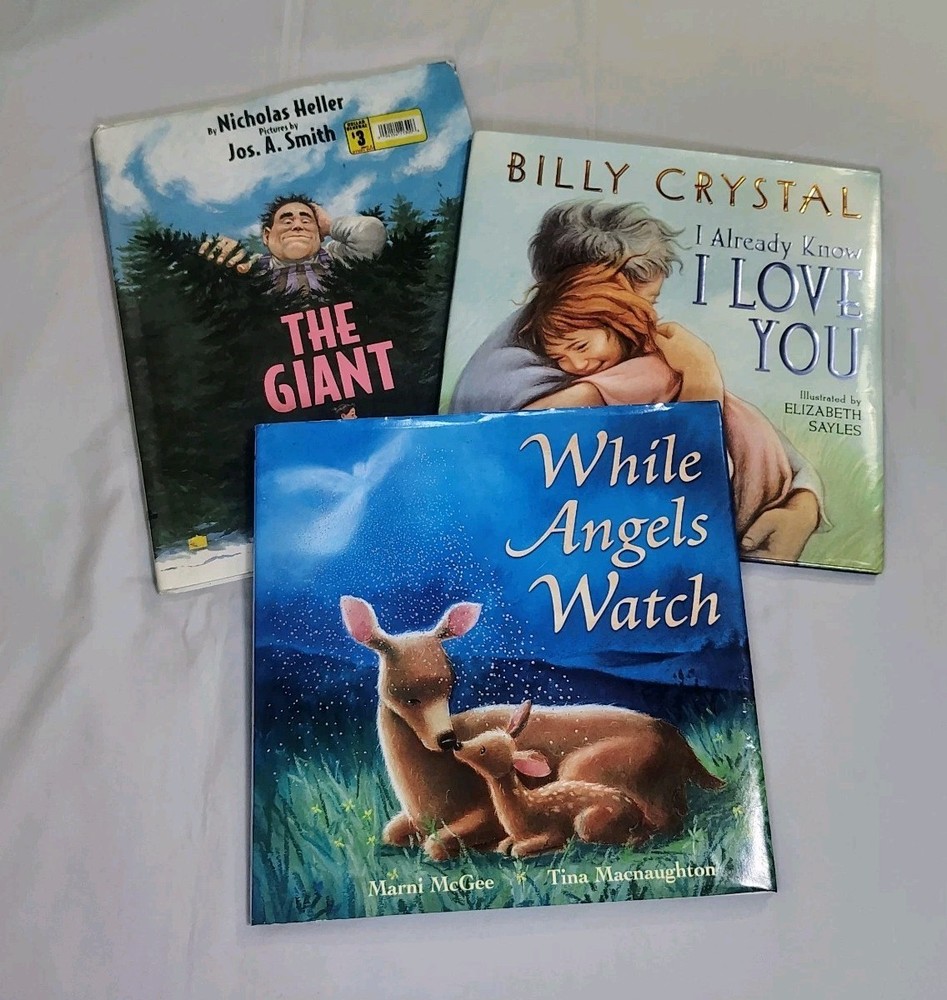 📚 Lot of 3 Children’s Picture Books Mixed Titles Mixed Themes