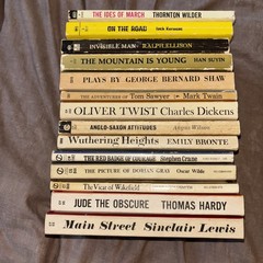 14 Vintage Signet Classics Mass Market Paperback Books 1950’s-60’s