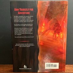 D&D Player’s Handbook 5th Edition Hardcover 2014 4th Printing Dungeons Dragons