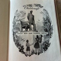 Vintage Childcraft Vol. 6 – Great Men And Famous Deeds Hardcover 256 Pages