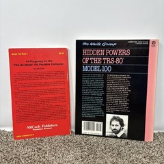 Hidden Powers of the TRS-80 Model 100 Book Lot Radio Shack Tandy Computer