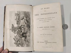 At Home With The Patagonians 1871 George Musters John Murray 1st Ed Map
