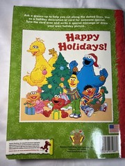 2009 Sesame Street A Flurry of Friends Coloring Activity Book 288 Pages New