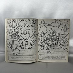 The Wizard Of Oz Coloring Story Book 4 Sheets Color Stickers