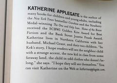 Home of the Brave Katherine Applegate PB 2008 Annotated Study Copy ISBN 03125356