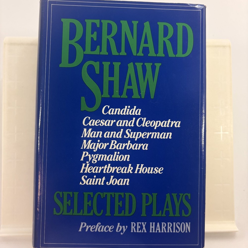 Selected Plays Bernard Shaw 1979 Play Drama Hardcover Book