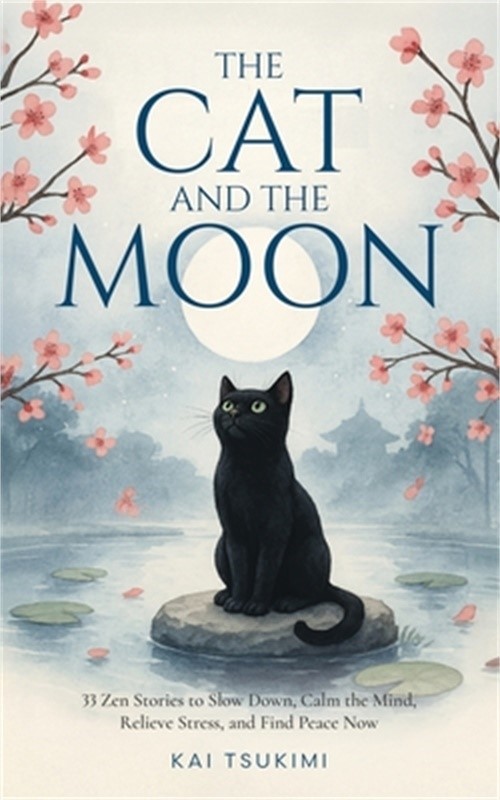 The Cat and The Moon – 33 Zen Stories: Slow Down, Calm the Mind, Relieve Stress,