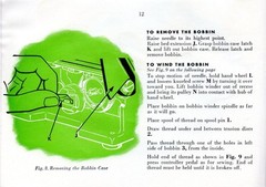 SINGER 301 Sewing Machine User Instruction Manual : FULL COLOR & WIRE BIND