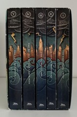 Complete Series Box Set PERCY JACKSON 1-5 Rick Riordan Lot