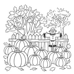 Fall Vibes Coloring Book