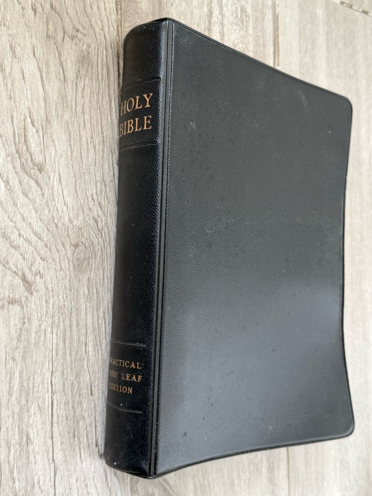 ✝️ The Practical Loose-Leaf Bible King James Version 3rd Edition Fleming Revell