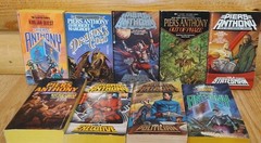 HUGE LOT OF 80+ PIERS ANTHONY BOOKS VINTAGE SCIENCE FICTION FANTASY NOVELS