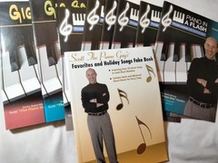 Scott Houston Piano In A Flash- 1-6 Course – Gig Book 1 & 2 + Holiday Book LOT