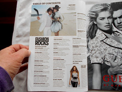 Fashion Rocks Magazine Jennifer Lopez 2007 (GQ SUPPLEMENT)(LOT #1)