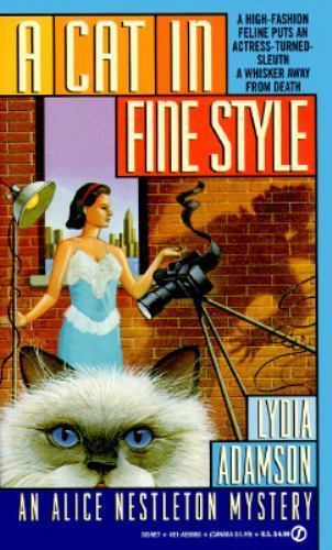 A Cat in Fine Style; Alice Nestleton Mystery – Adamson, 9780451180834, paperback