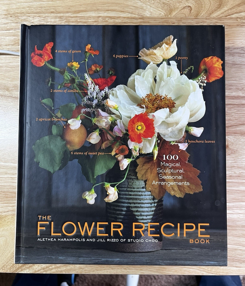 Hardcover The Flower Recipe Book Studio Choo Floral Arrangement Photography