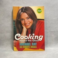 Rachael Ray Cooking Round the Clock 30 Minute Meals Cookbook 237 Pages VG